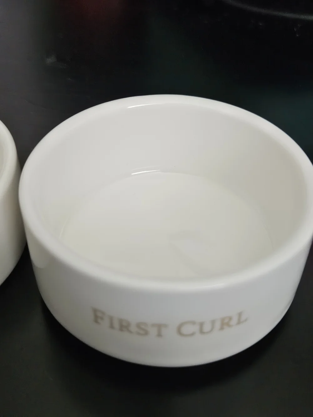 DEMDACO Baby First Tooth First Curl Bear Ceramic Stackable Keepsake Box New